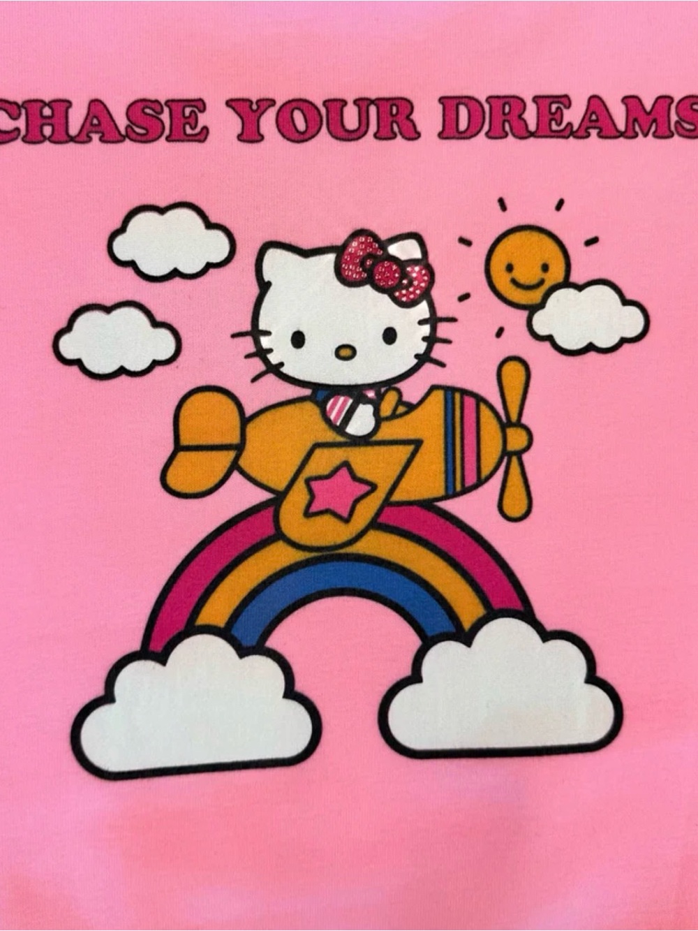 NWT Lola + The Boys Hello Kitty Doodle Set - Teen/Women Sz. S - Picture 12 of 13